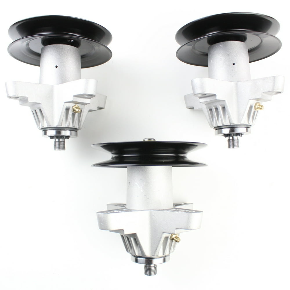 Three 3 Pack Erie Tools Lawn Mower Deck Spindle Assembly Pulley For 
