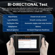 Foxwell Professional BMW Automotive Diagnostic Tool All System Bidirectional Scan Tool 31+ Hot Reset Service for BMW MINI Rolls-Royce Vehicle Car Code Reader OBD2 Scanner Android 9 Touchscreen