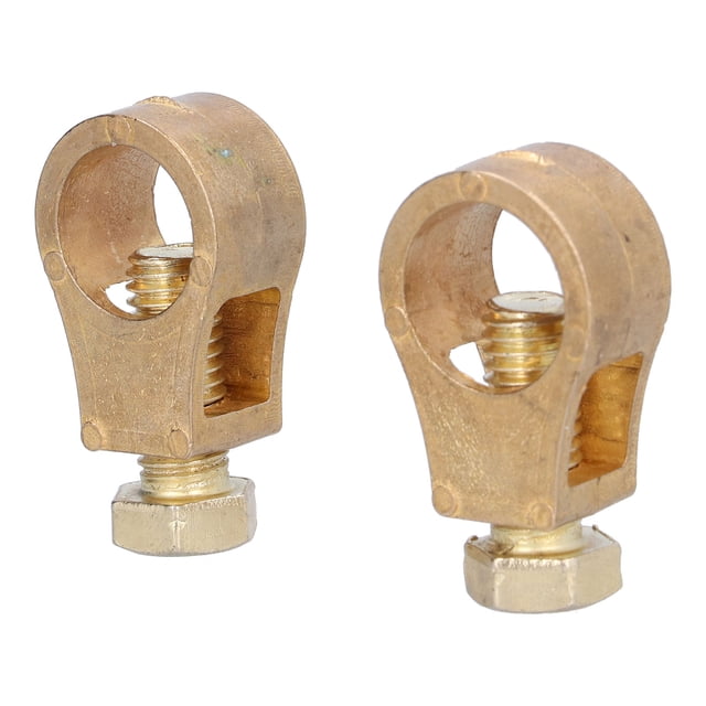 Terminal Pure Copper Battery Terminal Positive Negative Wire Connector Clamp Conductivity Universal