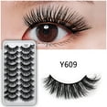 D Curl Extensions Lower Lashes Eyelashes Natural Cases Empty 25mm