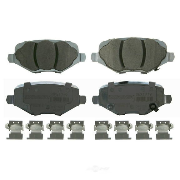 Disc Brake Pad Set Fits select: 2012-2016 CHRYSLER TOWN & COUNTRY, 2012-2016 DODGE GRAND CARAVAN