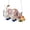 10Pack-VY1149, variant on 10 Pack 2D Flat Cow Catcher Colorful Acrylic Style Window Hanging room decor