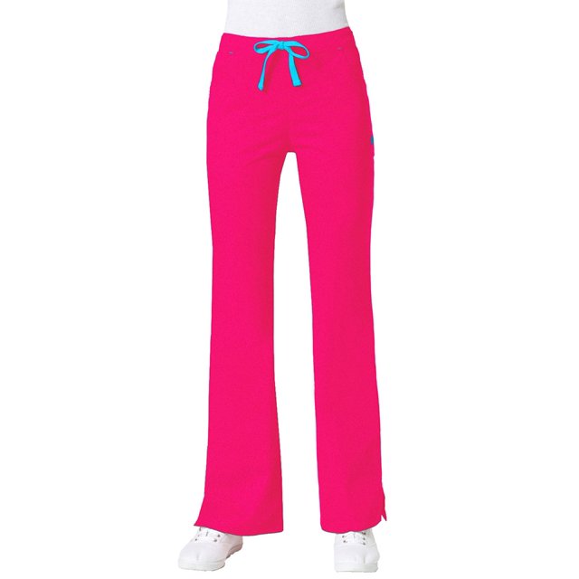 Pantalon d'Uniforme à Jambe Évasée à Multiples Poches pour Femmes Blossom par Maevn