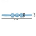 thumbnail image 2 of Muscle Roller Massage Stick 3 Ball, Cellulite Massager, Deep Tissue Tight Fascia Massager, Leg, Back, Body Roller Deep Tissue Massage Stick Tools - Blue, 2 of 5
