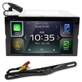thumbnail image 1 of JVC KW-V850BT 6.8" DVD Car Monitor Bluetooth Receiver w/ Carplay+Backup Camera, 1 of 11