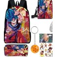 thumbnail image 1 of Dragon Ball Anime Cartoon Backpack Primary And Secondary School Students Schoolbag Shoulder Bag Backpack Pencil Bag Three-Piece Set, 1 of 2