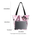 thumbnail image 3 of Balery Eiffel Tower and Butterflies Bolsa de Hombro con Diseño, Bolsa Grande y Duradera, Bolsa Versátil para Compras, 3 of 6