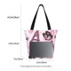 thumbnail image 3 of Balery Eiffel Tower and Butterflies Bolsa de Hombro con Diseño, Bolsa Grande y Duradera, Bolsa Versátil para Compras, 3 of 6