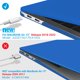 thumbnail image 4 of Funda IBENZER para MacBook Air de 13 pulgadas, 2018 con funda de teclado, azul Klein, 4 of 6