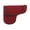 Maroon, variant on Australian Wool Shaped Trail Rider Comfort Horse Saddle Pad Black 109SP535BK