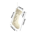 thumbnail image 4 of KCEHTA Knit Christmas Stockings, Large Knitted Xmas Stockings, Personalized Christmas Stockings, Fireplace Hanging Stockings for Xmas Home Party Farmhouse Decor, 4 of 6