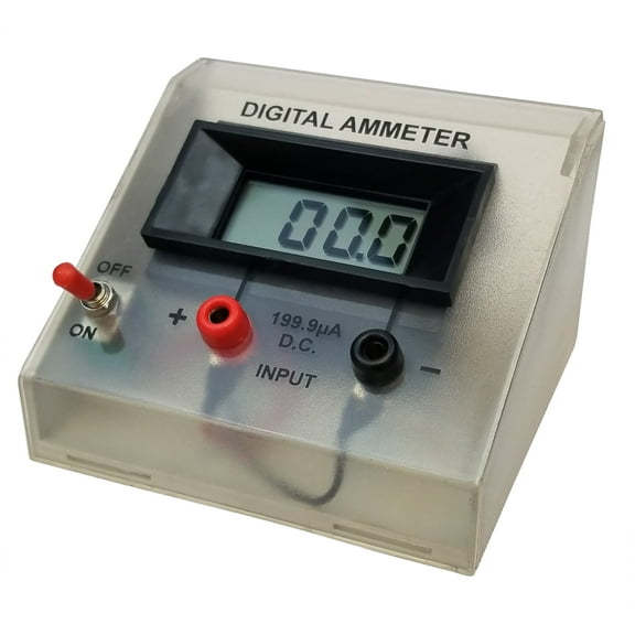 Ammeter Digital 0uA to 199.9uA