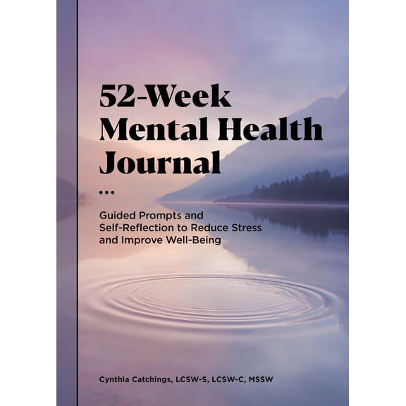 Cynthia Catchings 52 Week Mental Health Guided Journal, Purple, 172 Pages