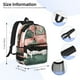 thumbnail image 5 of Easygdp Black Cat Pink Bathroom Mochila Ligera de 15 Pulgadas para Estudiantes, Mochila Cómoda para la Escuela y Viajes, Correas Ajustables, 5 of 6
