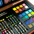thumbnail image 4 of Art 101 Doodle and Color 142 Piece Beginners Art Set in a Wood Carrying Case for Children, 4 of 7