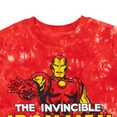 thumbnail image 5 of Marvel Avengers Iron Man Little Boys T-Shirt and French Terry Shorts Outfit Set Little Kid to Big Kid, 5 of 5