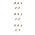 thumbnail image 2 of Ramo de flores artificiales Kearding 5 piezas decoración del hogar rosa Type1 NO1, 2 of 6
