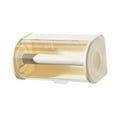thumbnail image 5 of Baoblaze Bathroom Tissue Dispenser Wall Mounted Decoration with Lid Tissue Box Holder White, 5 of 8