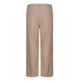 thumbnail image 5 of RYDCOT Mens Linen Blend Dress Pants, Flat Front, Durable Twill, Regular Fit, Breathable & Lightweight Suit Pants Khaki, 5 of 5