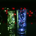 thumbnail image 4 of Labymos 1.2W 2M/6.6Ft 20 LEDs Solar Powered Energy Copper Wire Fairy String Light Lawn Lamp, 4 of 8