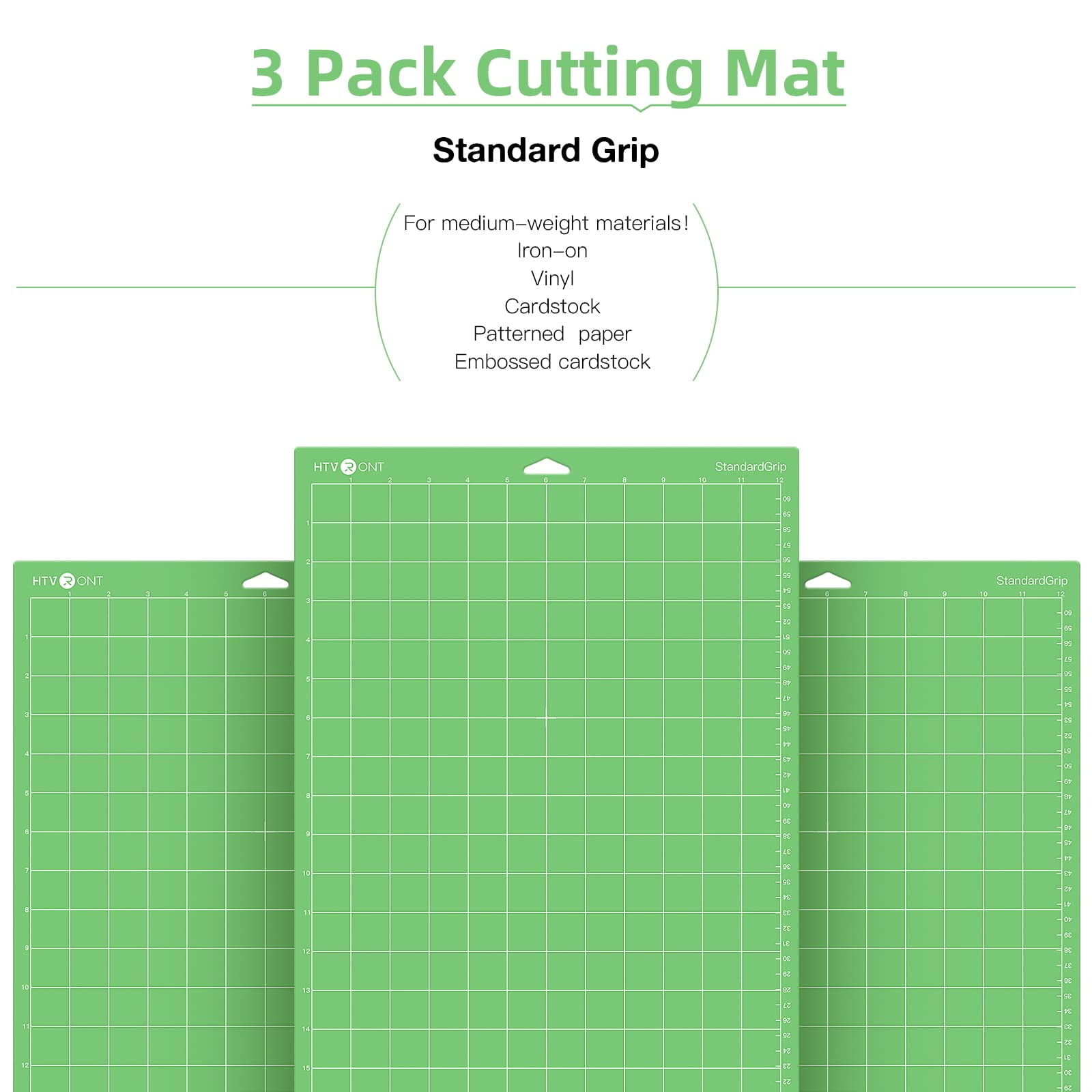 8pack Cutting Mat For Cricut 12x12 Inch Standardgrip Adhesive Sticky  Durable Mat For Cricut Explore One/air/air 2/maker - Tool Parts - AliExpress