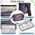thumbnail image 4 of Nylon Fish Mouth Pencil Case with Large Capacity Zipper Pencil Pouch Vibrant Colors Dragon Pencil Bag Organizers, 4 of 7