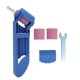 thumbnail image 1 of Drill Bit Sharpener Portable Brown Corundum Wheel Drill Bit Grinding Tool for Iron Straight Shank Bits, 1 of 5