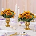 thumbnail image 6 of 13 Heads Silk Sunflowers Artificial Sunflower Bouquet Artificial Flowers Floral Arrangement for Wedding Party Office Home Decor, 6 of 7