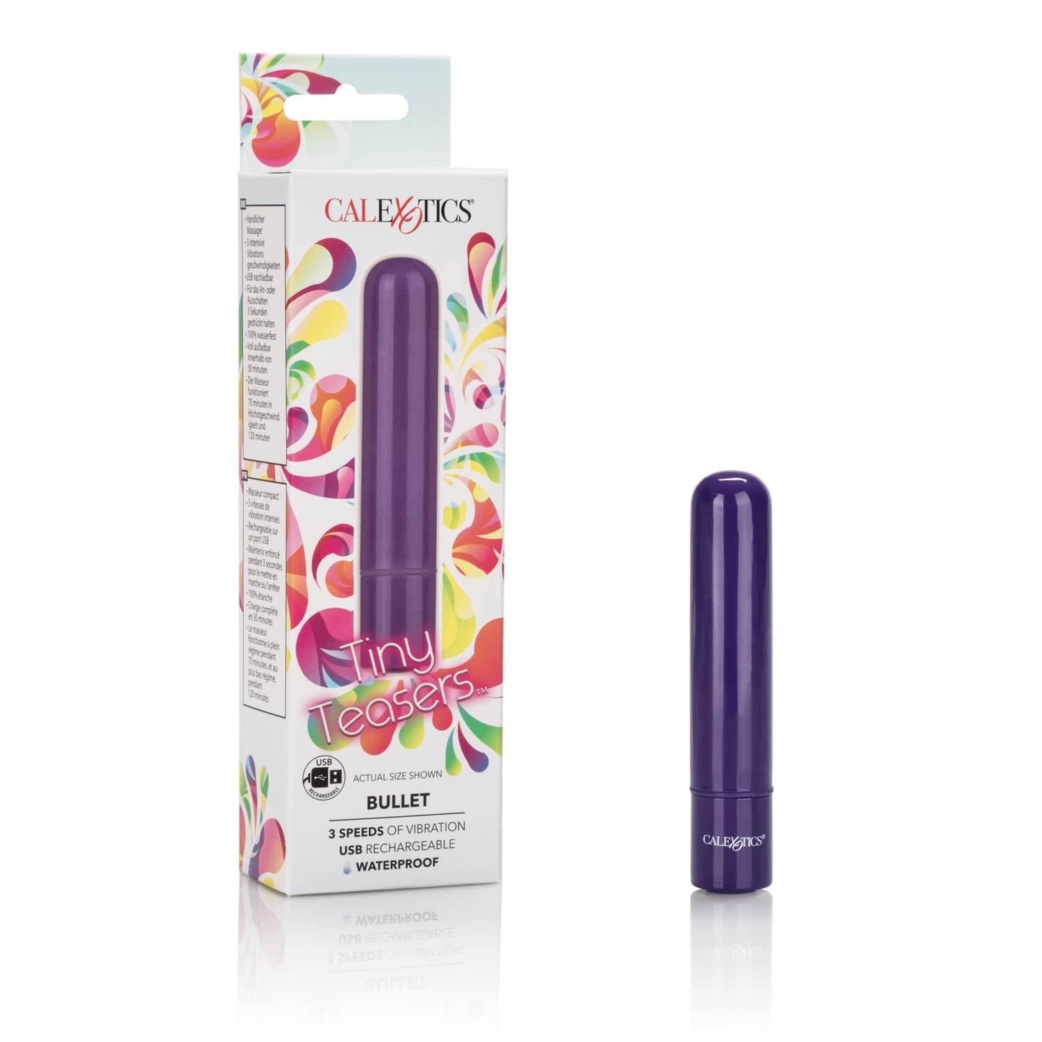 CalExotics Tiny Teasers 3-Speed Rechargeable Mini Bullet Vibrator