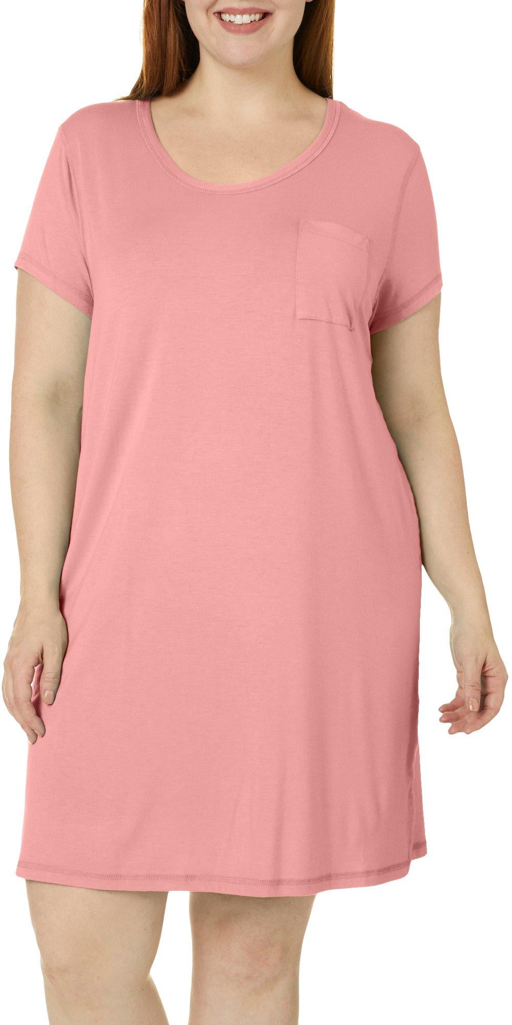 Shirt Nightgown 2X Light pink 