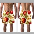 thumbnail image 3 of luoweisi Men's Beach Shorts Quick Dry Swim Trunks with Mesh Lining Fruit 2XL, 3 of 5