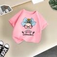 thumbnail image 5 of Toddler Girls T Shirt Kid Cute Graphic Round Neck Short Sleeve Summer Casual Tops for Girls Size 3-4T, 5 of 5