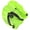 Green-S, variant on 2pcs Unisex Styles Hand Swimming Training Fin Flippers Finger Webbed Gloves for Lap Training and Fitness