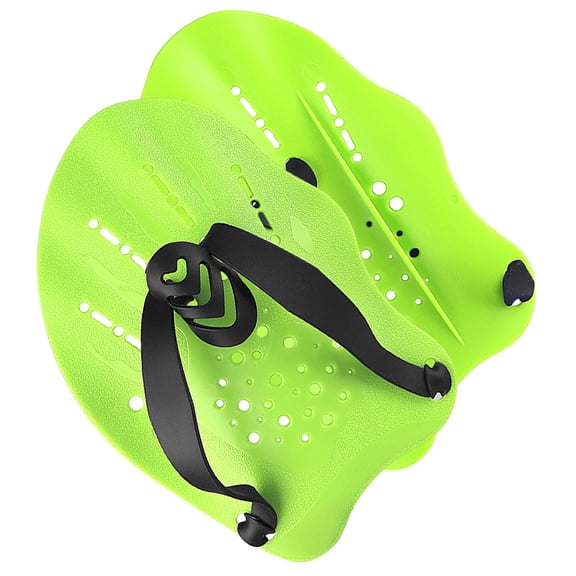 2pcs Unisex Styles Hand Swimming Training Fin Flippers Finger Webbed Gloves for Lap Training and Fitness