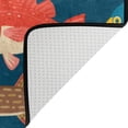 thumbnail image 4 of Dreamtimes Lightweight Soft Area Rugs 60 x 39 inch (5'x 3'3"), Colorful Fishes Floor Mat for Kids Playing Room Hardwood Floor Living Room Nursery Rugs, 4 of 6