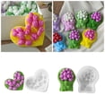 thumbnail image 2 of Aellinatey Silicone Candle Holder Mould for Tulips Plaster Craft Home Decoration, 2 of 13