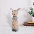 thumbnail image 1 of maskred Delightful Rabbit Statue Figurines Animal Sculpture Craft Wedding Gift female 8.5x23.5cm 1Set, 1 of 6