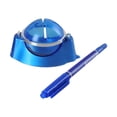 thumbnail image 1 of Delineador de pelota de golf con bolígrafo, marcador de pelota de golf, plantilla, herramienta de dibujo liviana para Azul, 1 of 8
