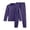 Navy, variant on HCYSFG Boys Solid Color Thermal Underwear Sets 2 Piece Long Sleeve Mock Neck Base Layer Sets Thermal Top And Leggings Long Johns