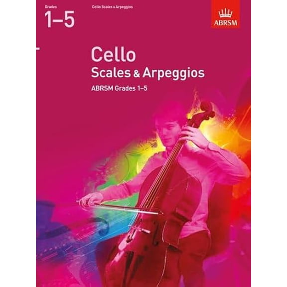 Pre-Owned ABRSM: CELLO SCALES AND ARPEGGIOS - GRADES 1-5 (FROM 2012) (Unknown) 1848493525 9781848493520