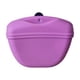thumbnail image 1 of Billuyoard Bolsa de silicona para aperitivos de mascotas, portátil, lavable, Flexible, Adorable, reemplazo de entrenamiento, bolsa de juego, Suministros para perros Rosado morado, 1 of 6
