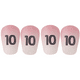 thumbnail image 1 of Mini Espinilleras Fútbol ​​tablero Vástago Entrenamiento Ligero (S) Rosa Y Blanco, 1 of 4