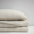 thumbnail image 4 of Beautyrest Cal King Size Sheet Set, 100% Cotton Flannel Oversized Bed Sheets with Deep Pocket, Grey, 4 of 5