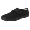 thumbnail image 3 of Dek Kids  Junior Touch Fastening Black Canvas Plimsolls, 3 of 4