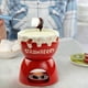 thumbnail image 5 of Juego de fondue de queso de cerámica | Horno para fundir chocolate y helado | Olla multifuncional para postres y estofados | Cerámica duradera | Ideal para amantes del chocolate y reuniones, 5 of 6