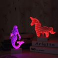 thumbnail image 3 of LINLIN LED Night Lamp, Mirror Tunnel Night Light 3D Love Tunnel Lights Tunnel Neon Night Lamp Battery+USB for Bedroom Christmas Party Decorative Lights, 3 of 3