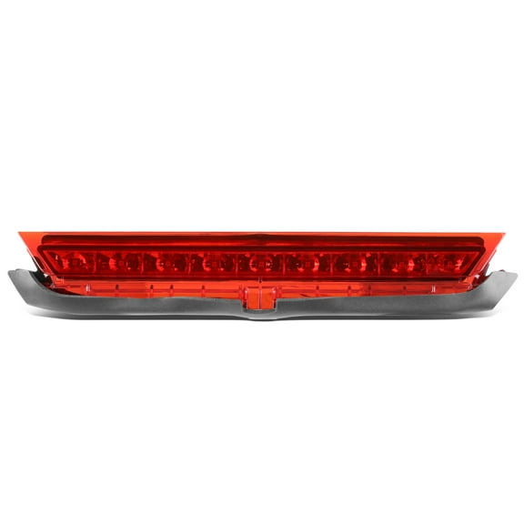 DNA Motoring 3BL-STC11-LED-RD For 2011 to 2016 Scion tC Full LED 3rd Third Tail Brake Light Rear Stop Lamp Red Housing 12 13 14 15