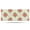 Pioneer Flower Floral-1, variant on Pioneer Flower Floral Print Pattern Bathroom Rugs Mat, Non Slip Microfiber Bathroom Rug with Rubber Backing, Soft Mats for Bathroom Floor Tub Shower, 24"x60"