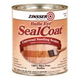 thumbnail image 2 of 6 Pack, Clear, Zinsser Bulls Eye Flat SealCoat Universal Sanding Sealer - 854, Quart, 2 of 3
