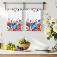 thumbnail image 3 of 4th of July Floral Kitchen Towels Set of 2, Blue Red Independence Day Stars Absorbent Dish Towels for Kitchen, Microfiber Hand Towel, Quick Drying Tea Towel for Cleaning Decorative Dishcloths, 3 of 7